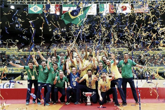É ouro! Brasil vence Japão e fatura pentacampeonato da Copa dos Campeões de Vôlei