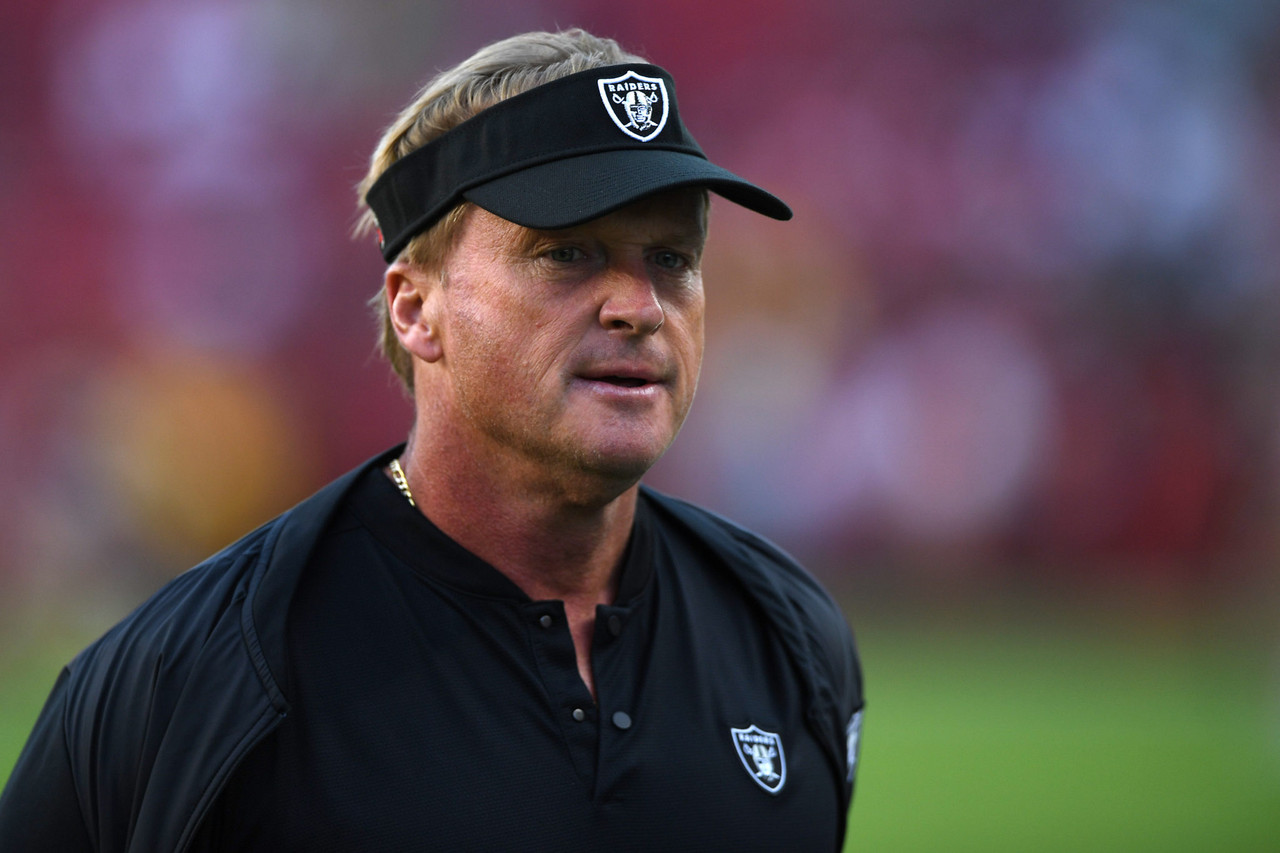 Gruden: "We were known for speed in years past and we're going to be known for speed going forward"