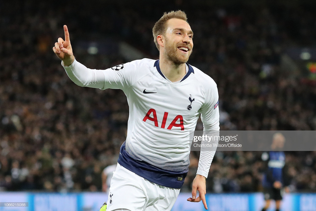 Report: Eriksen targeted by Man United for January transfer