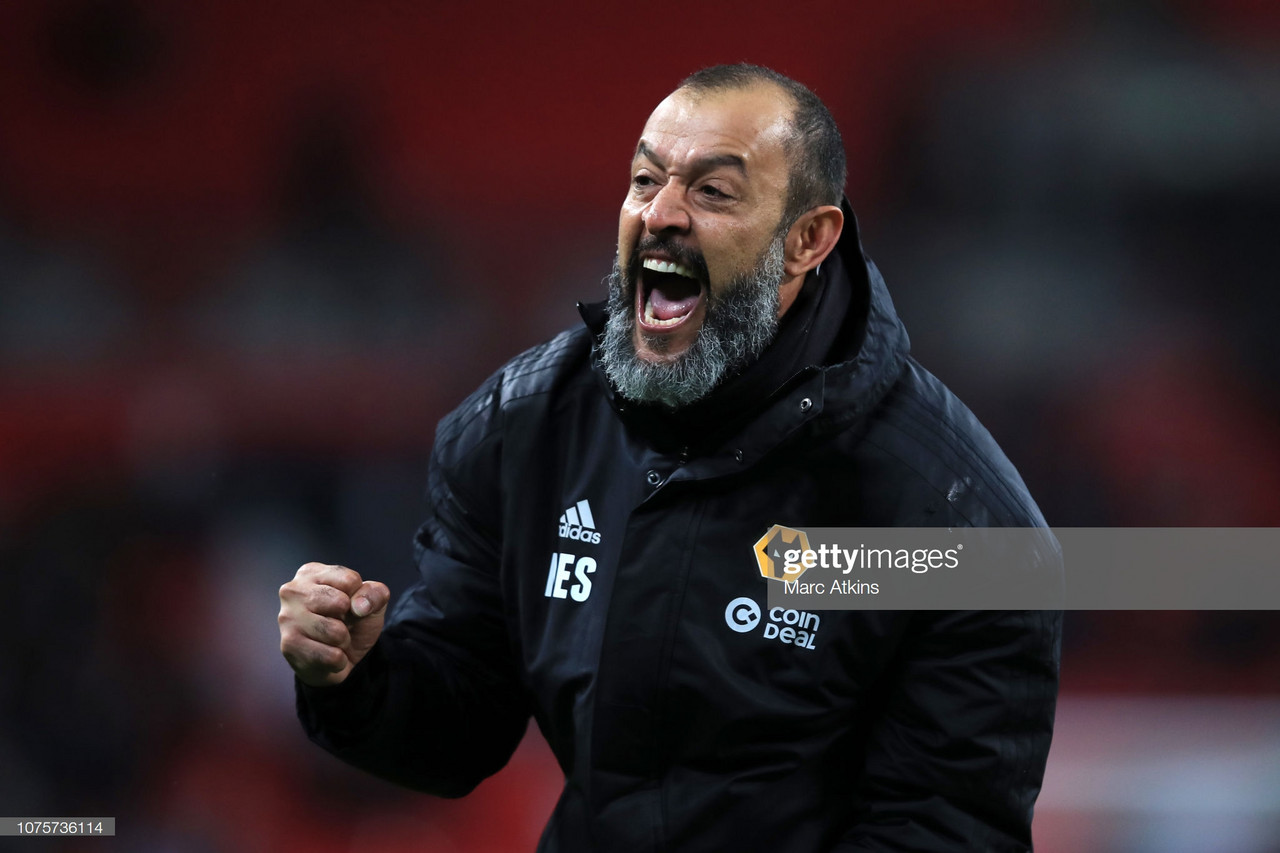 Nuno Espirito Santo left pleased with his side's display over Midlands neighbour Aston Villa