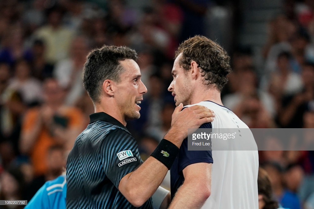 Australian Open: Andy Murray battles back but falls to Roberto Bautista Agut in possible last match