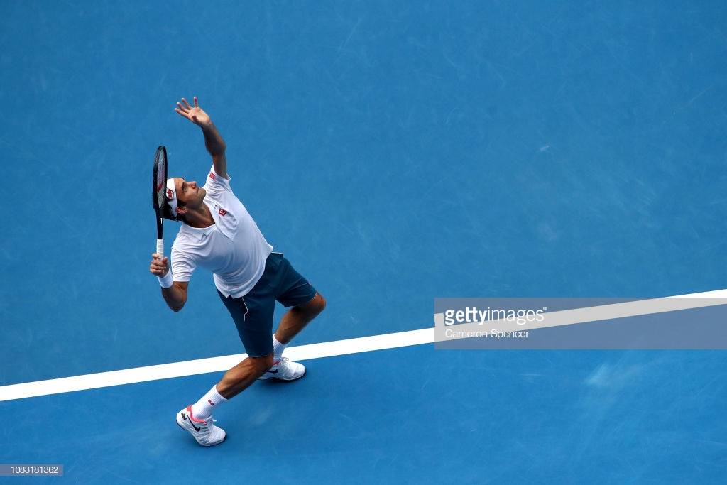 Australian Open: Roger Federer made to battle in victory over Daniel Evans