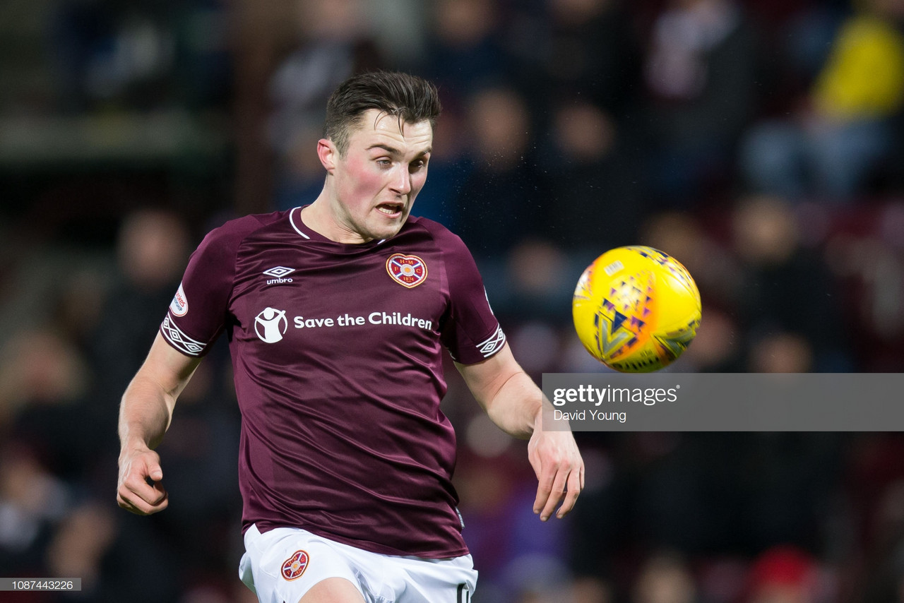 Hearts 1 –
1 Dundee United (Hearts win 5-3 on penalties): Jambos edge Scottish League Cup tie despite sending off