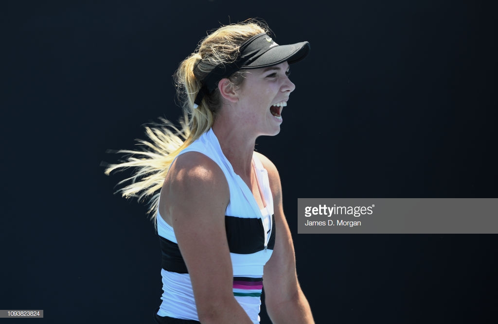 2019 Australian Open: Katie Boulter wins historic tiebreaker to reach second round