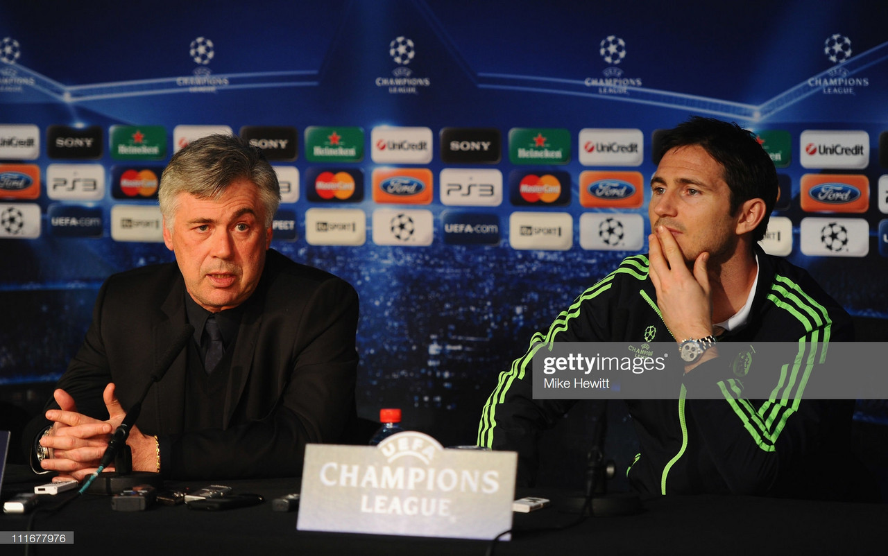 Lampard: "I always enjoyed working with Ancelotti"