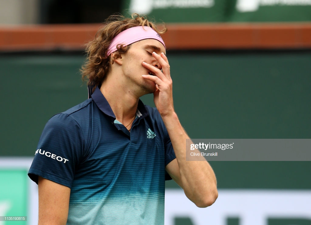 ATP Indian Wells: Alexander Zverev bows out early to fellow German Jan-Lennard Struff