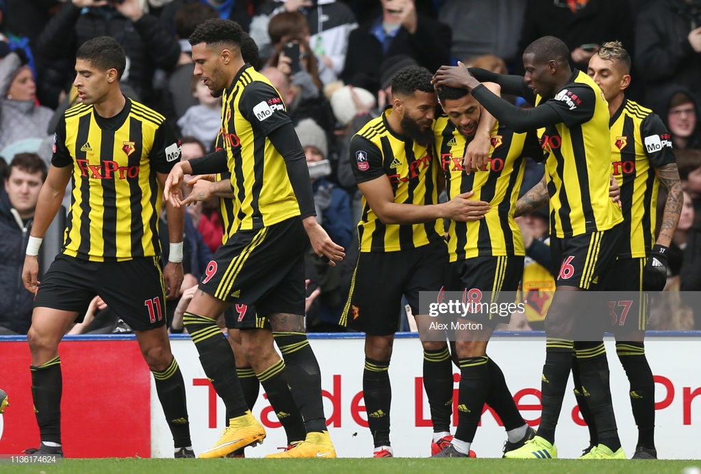 Watford 2-1 Crystal Palace: Super sub Gray strikes late to send Hornets to Wembley