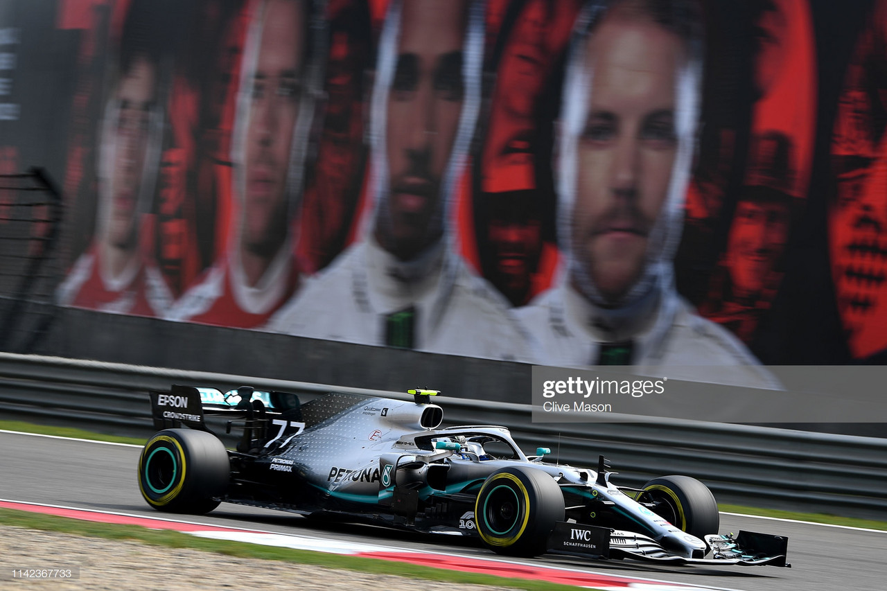 Bottas edges out Hamilton for pole in China qualifying