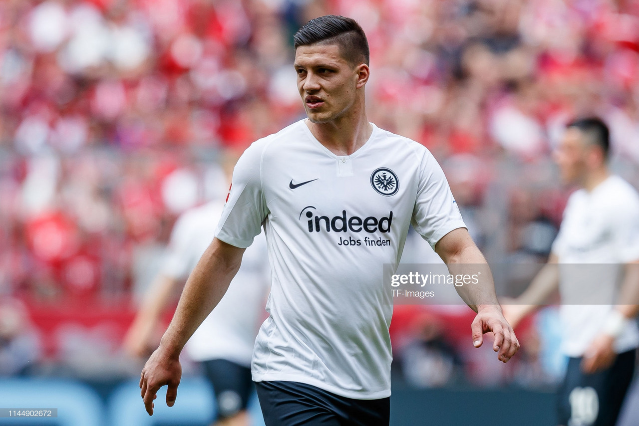 Luka Jovic no Real Madrid Luka Jovic no Real Madrid
