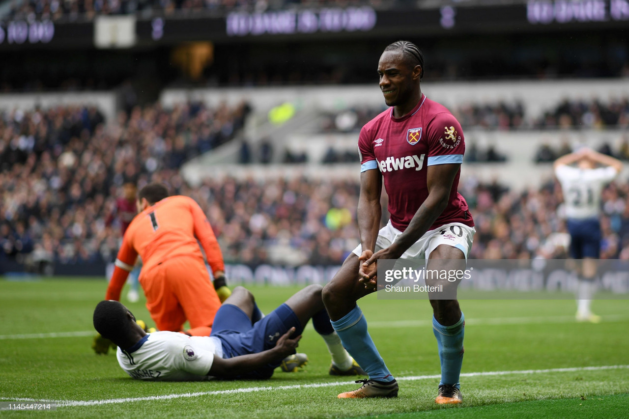 Tottenham 0-1 West Ham: Michail Antonio hands Spurs first defeat at new stadium