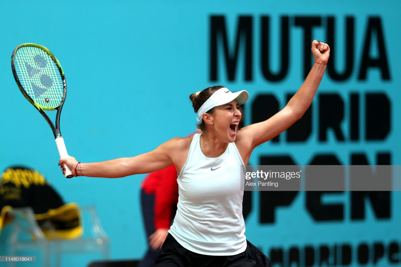 WTA Madrid: Belinda Bencic edges Naomi Osaka, puts #1 ranking up for grabs WTA Madrid: Belinda Bencic edges Naomi Osaka, puts #1 ranking up for grabs