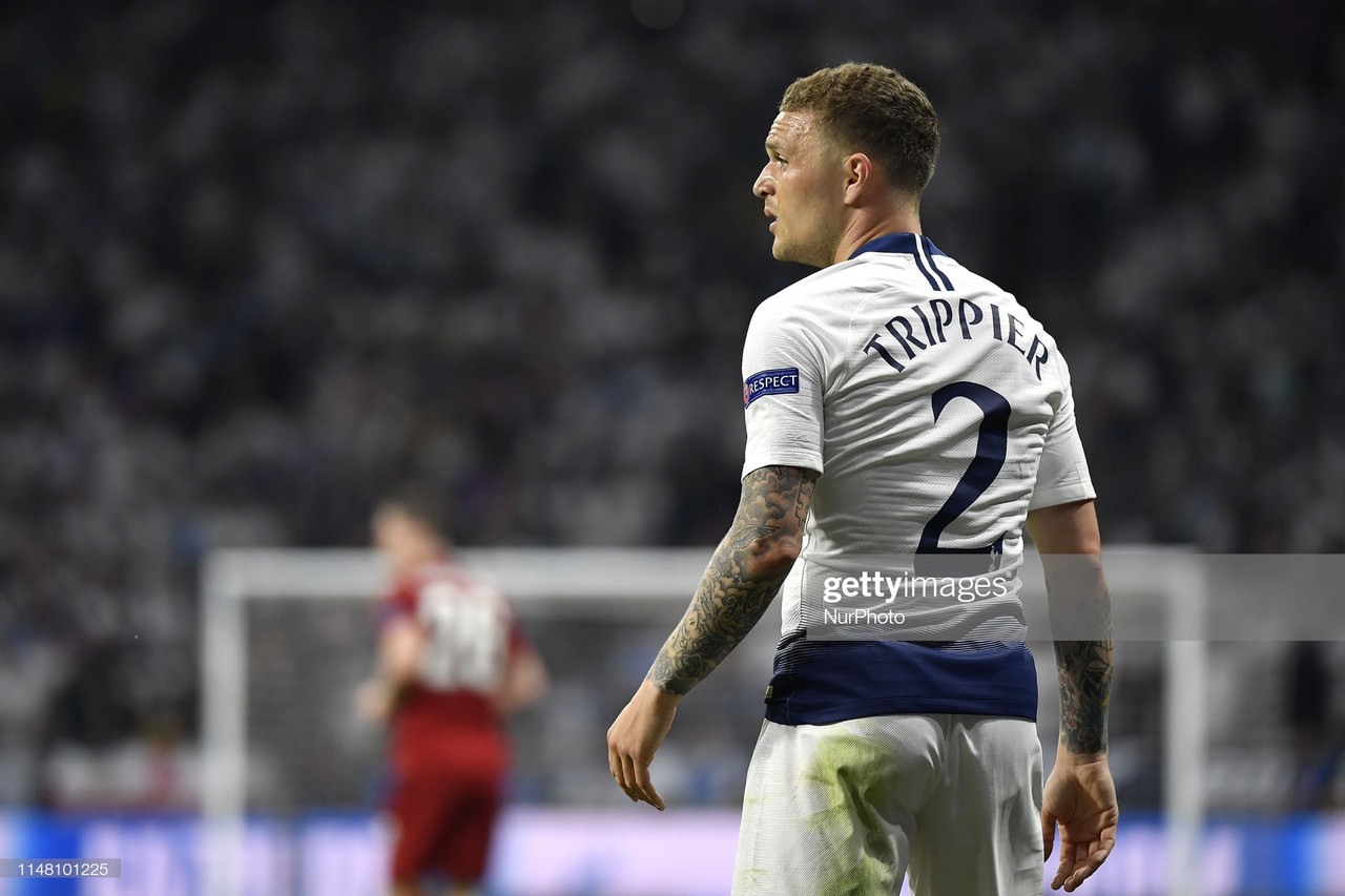 Kieran Trippier completes £20m move from Spurs to Atletico Madrid