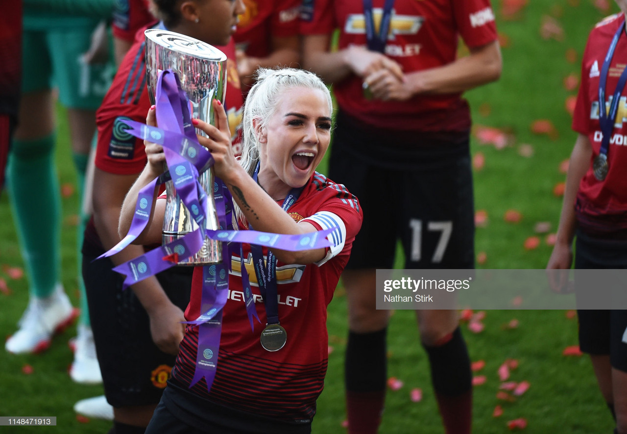 Manchester United agree terms for captain Alex Greenwood to sign for Olympique Lyonnais