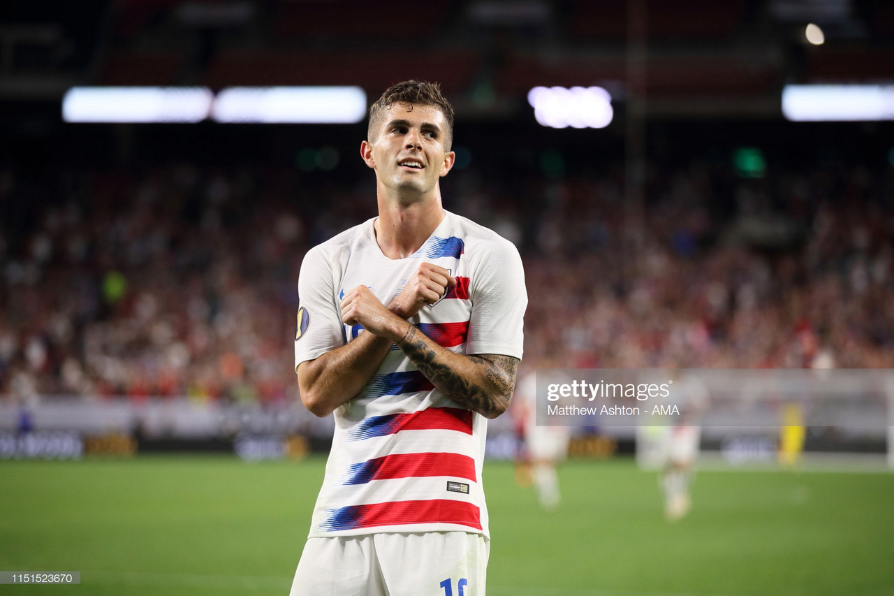 Chelsea’s Pulisic wins Gold Cup Young Player of the Tournament