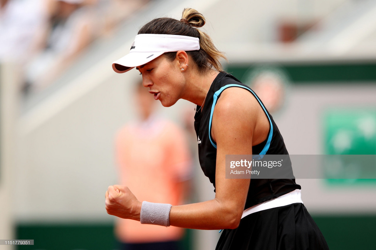 French Open: Garbine Muguruza rallies to overcome Taylor Townsend