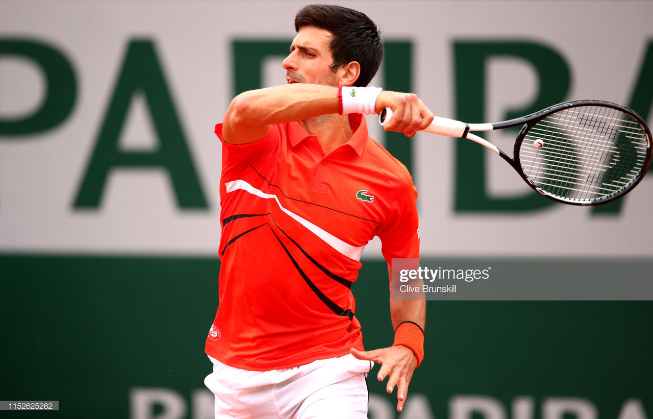 French Open: Novak Djokovic breezes through to Round Three