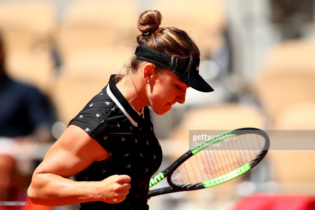 French Open: Simona Halep slides into the second week 