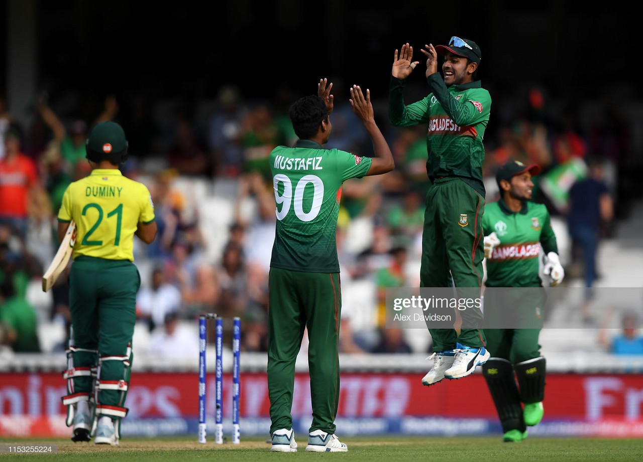 2019 Cricket World Cup: South Africa stunned by Bangladesh