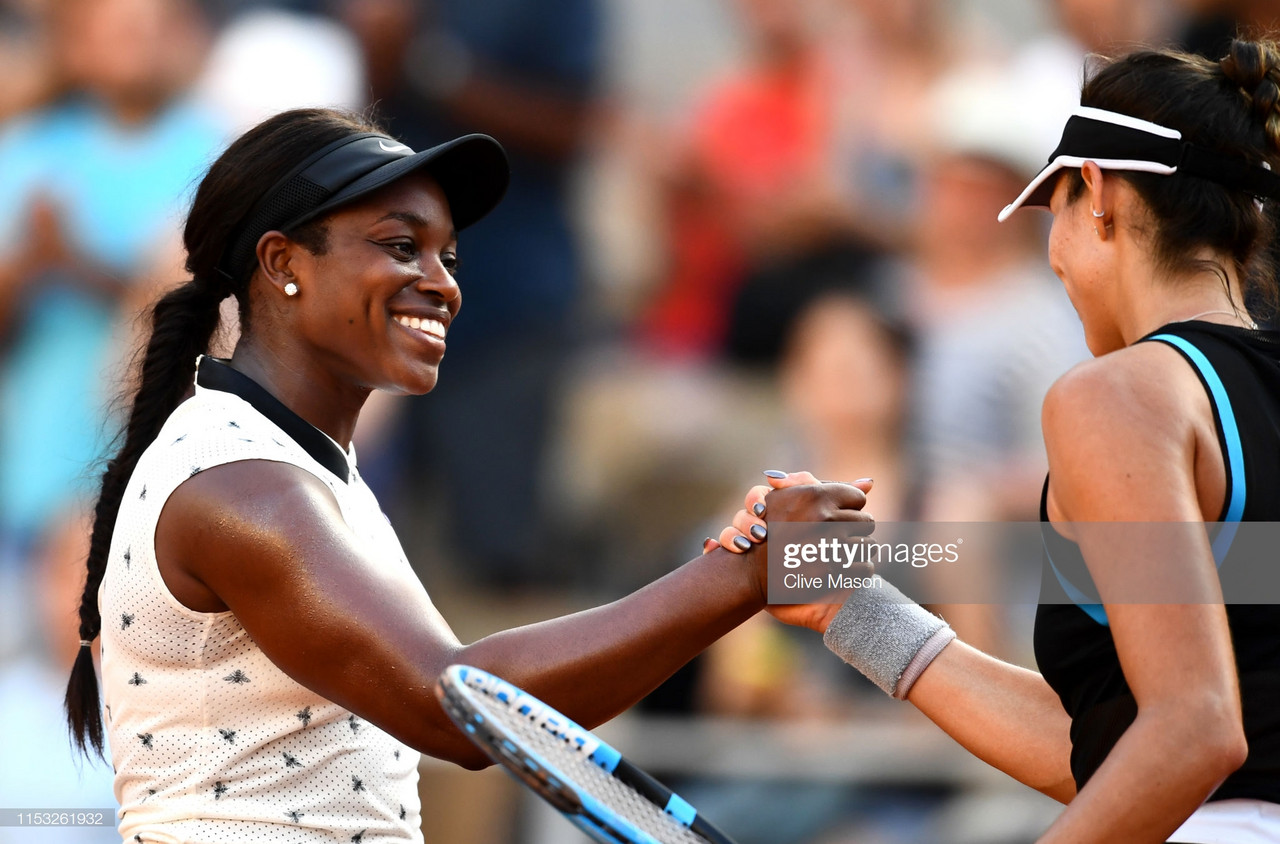 French Open: Sloane Stephens overcomes Garbine Muguruza in Major champion battle