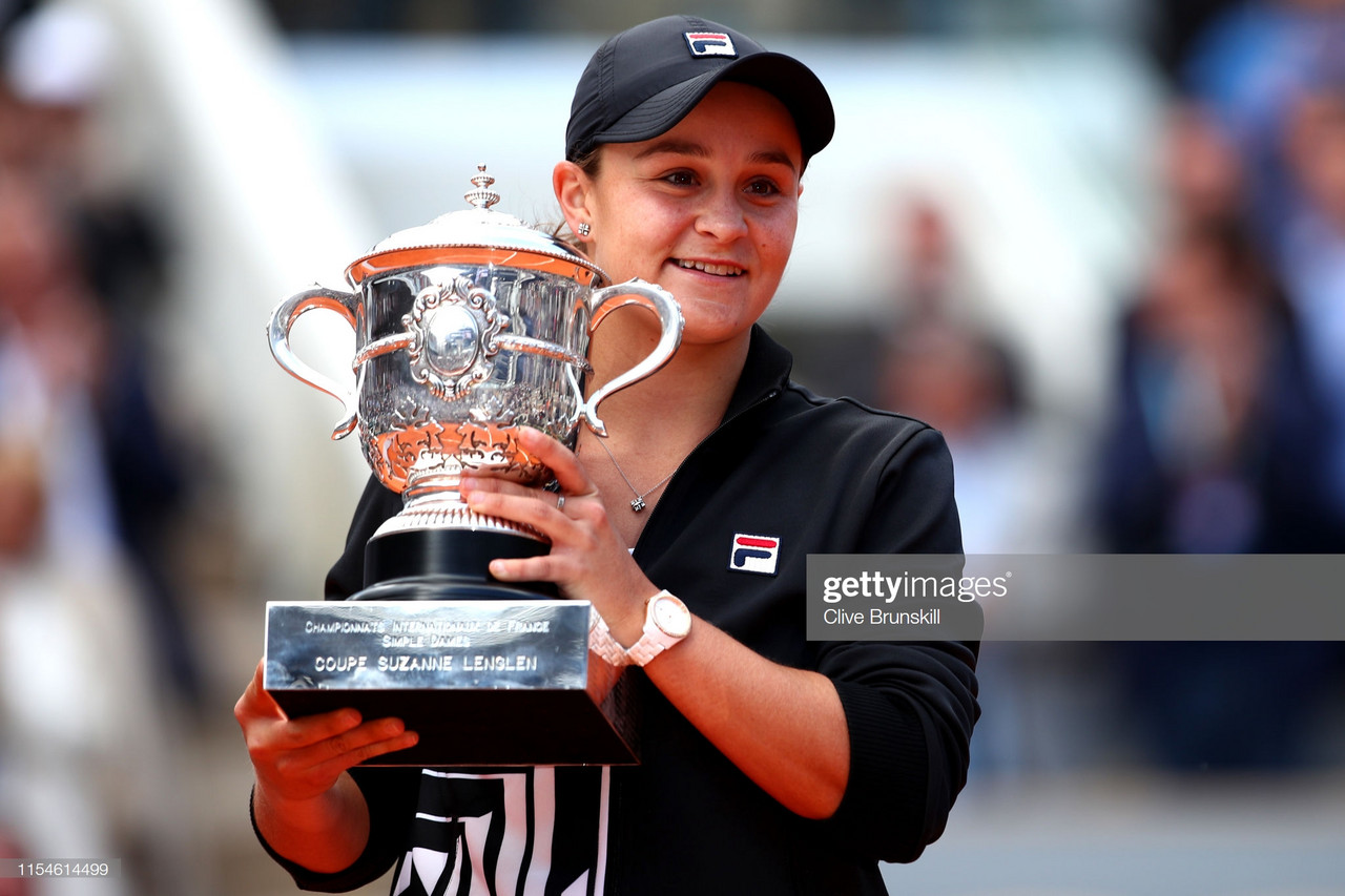 French Open: Ashleigh Barty downs Marketa Vondrousova to claim title