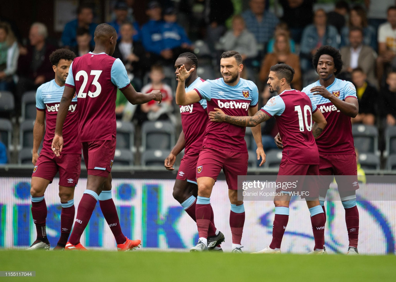 SCR Altach 2-3 West Ham United: Hammers start their pre-season with a win