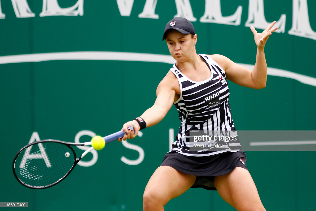 WTA Birmingham Day 3 recap: Barty, Williams advance to second round; Konta, Pliskova eliminated