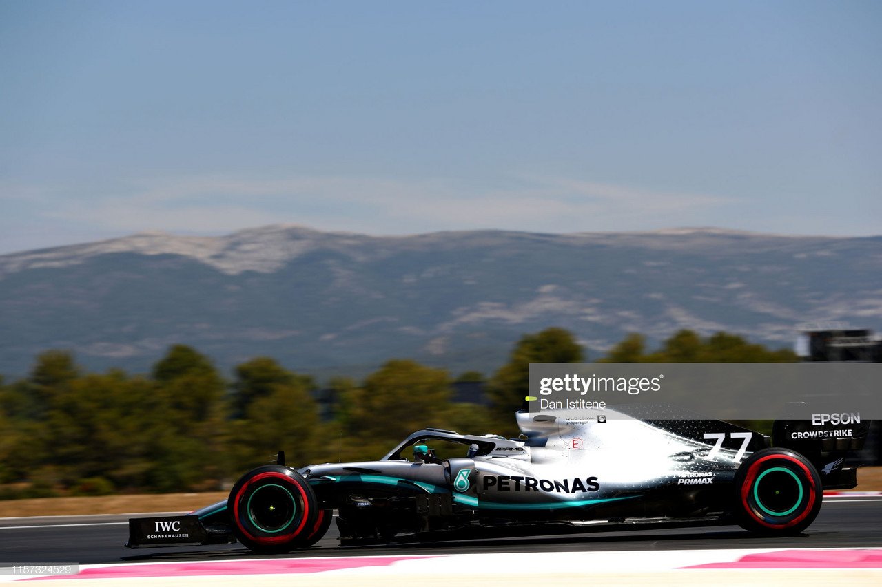 Mercedes continue to dominate in FP2 as Bottas sets the pace