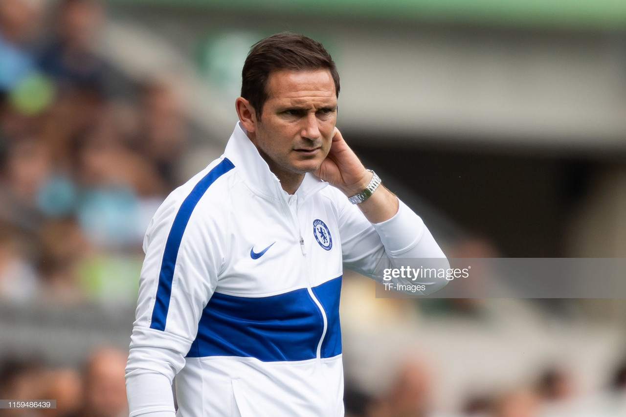 Frank Lampard admits he already has his lineup prepared for the Premier League