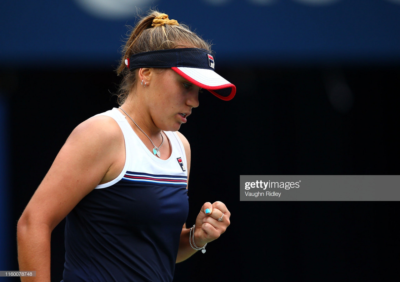 Rogers Cup: Sofia Kenin storms past Dayana Yastremska in straight sets