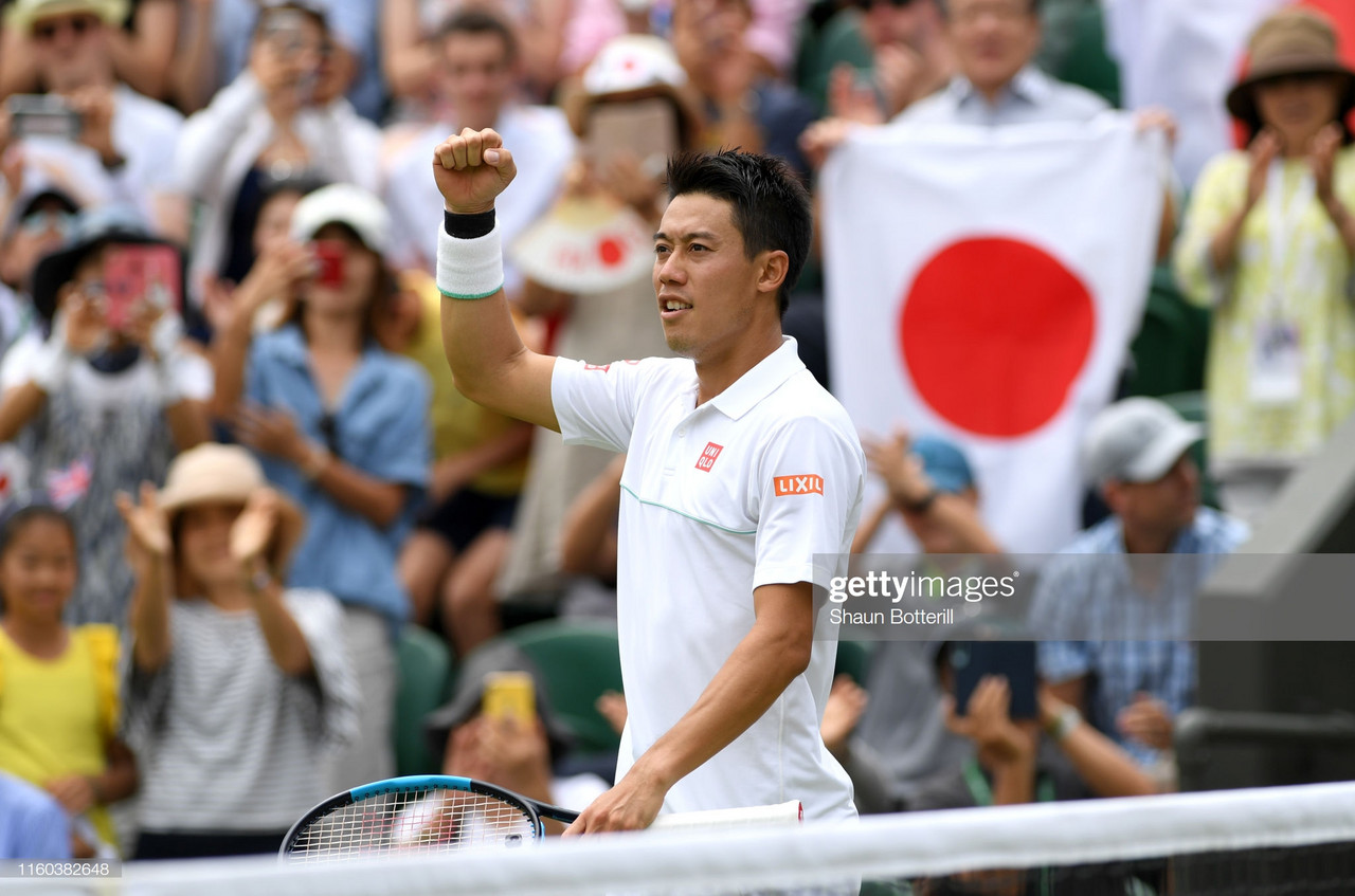 Wimbledon: Kei Nishikori sails into the fourth round with commanding display