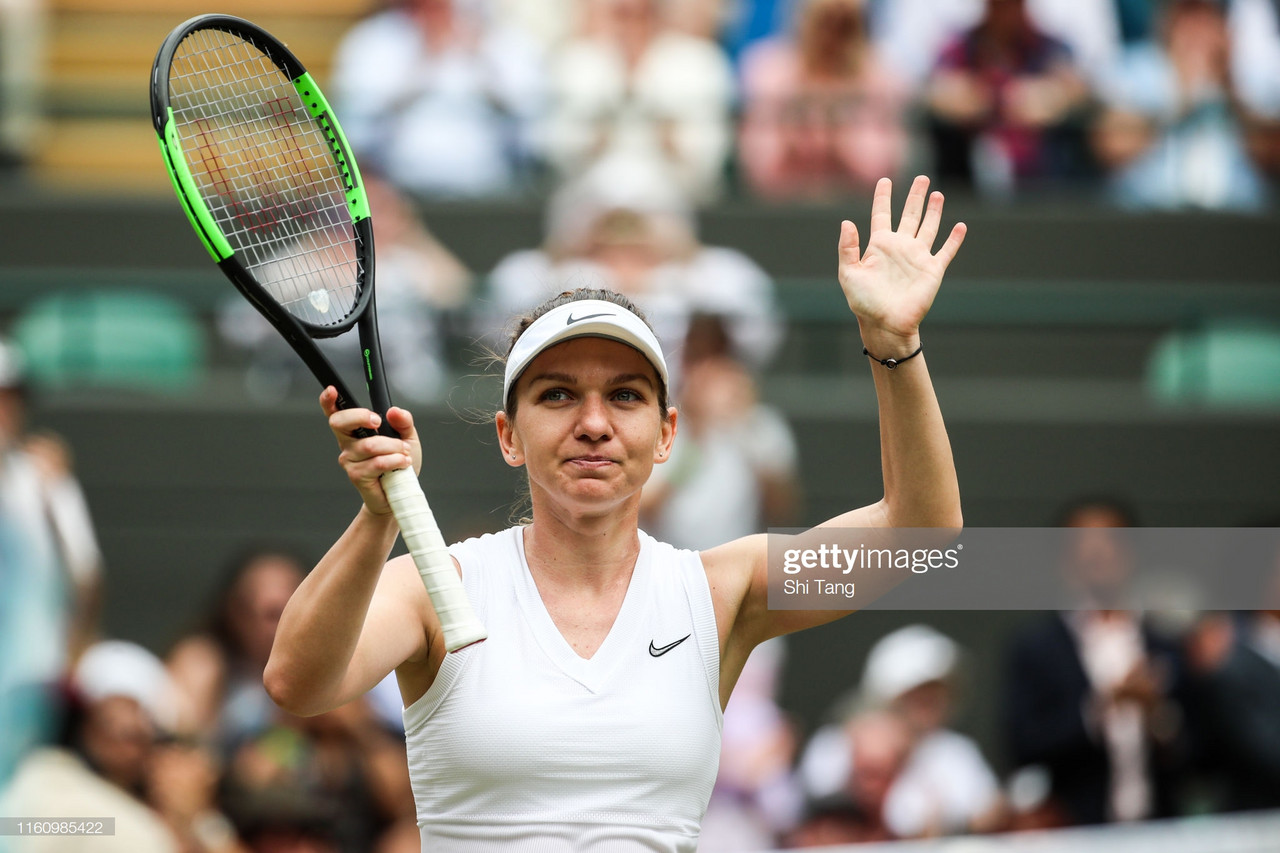 Wimbledon: Simona Halep overcomes slow start to reach semifinals