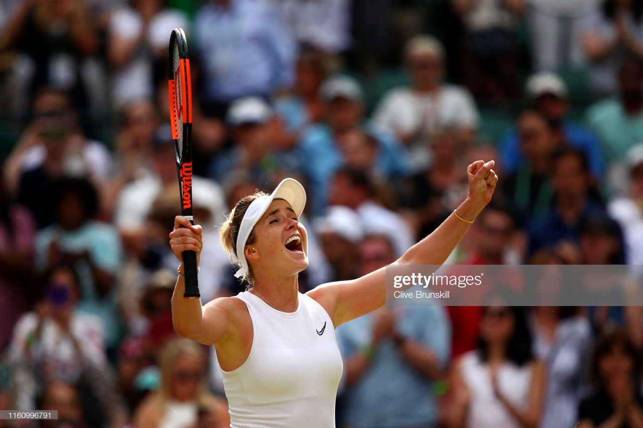 Wimbledon: Elina Svitolina downs Karolina Muchova to reach first career Grand Slam semifinal