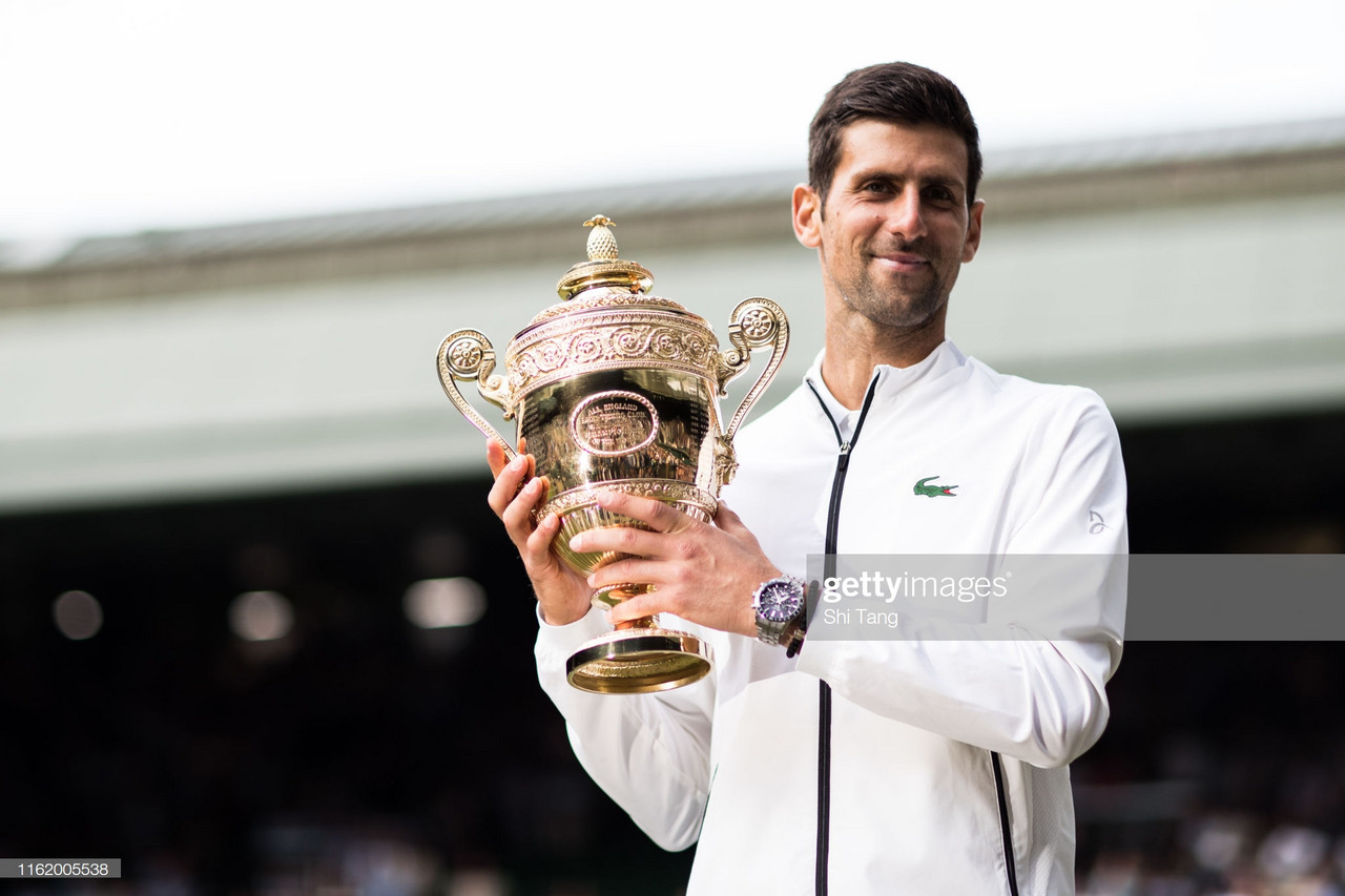 Wimbledon: Novak Djokovic wins 16th Grand Slam title with final set tie-break triumph over Roger Federer Wimbledon: Novak Djokovic wins 16th Grand Slam title with final set tie-break triumph over Roger Federer