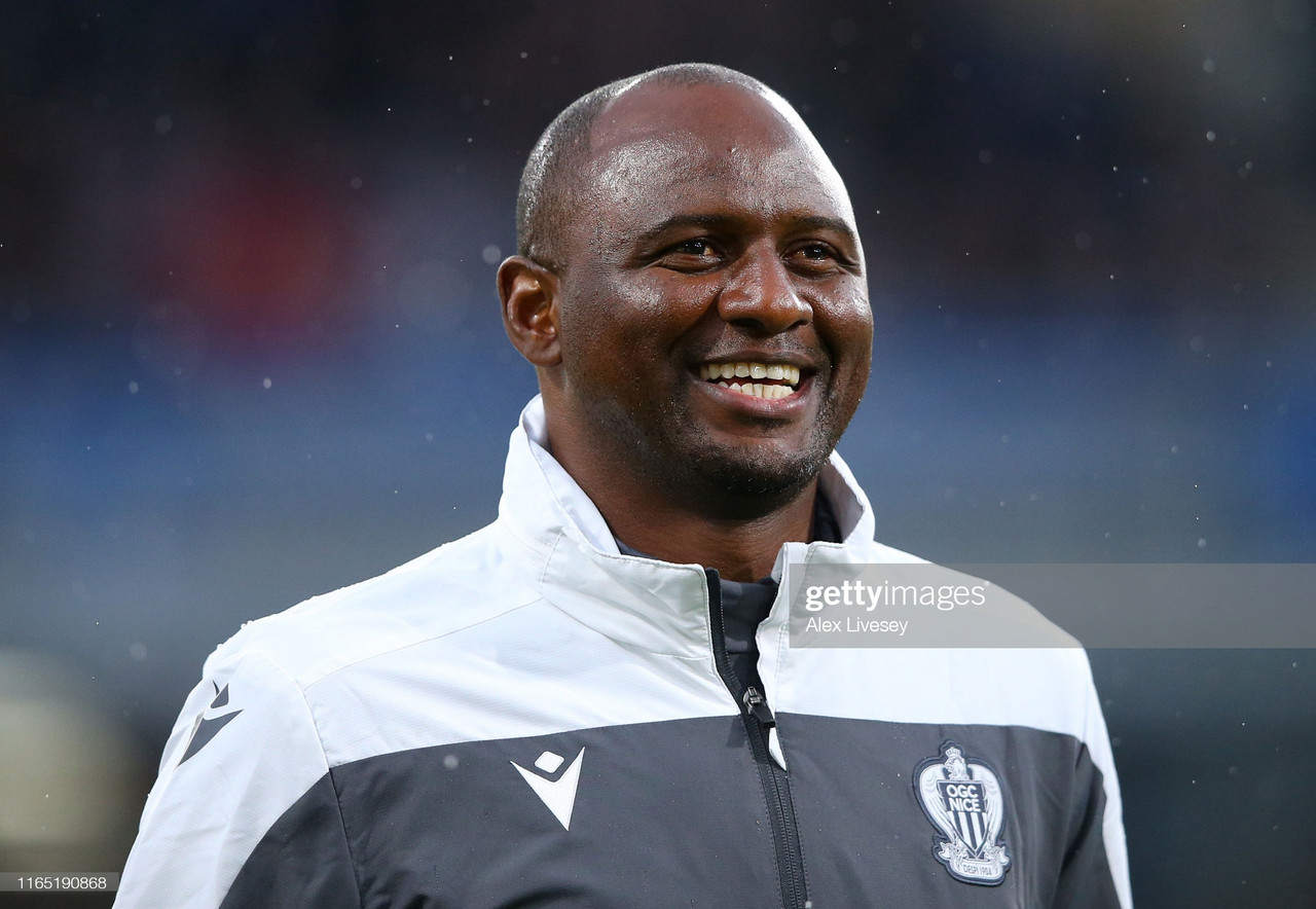 Crystal Palace confirm Patrick Vieira as new manager on a three-year deal