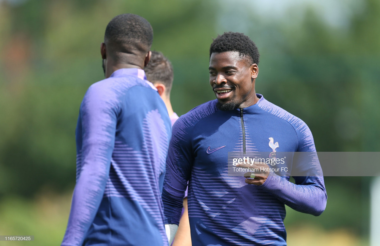 Tottenham's Serge Aurier is a target for several Ligue 1 clubs including PSG