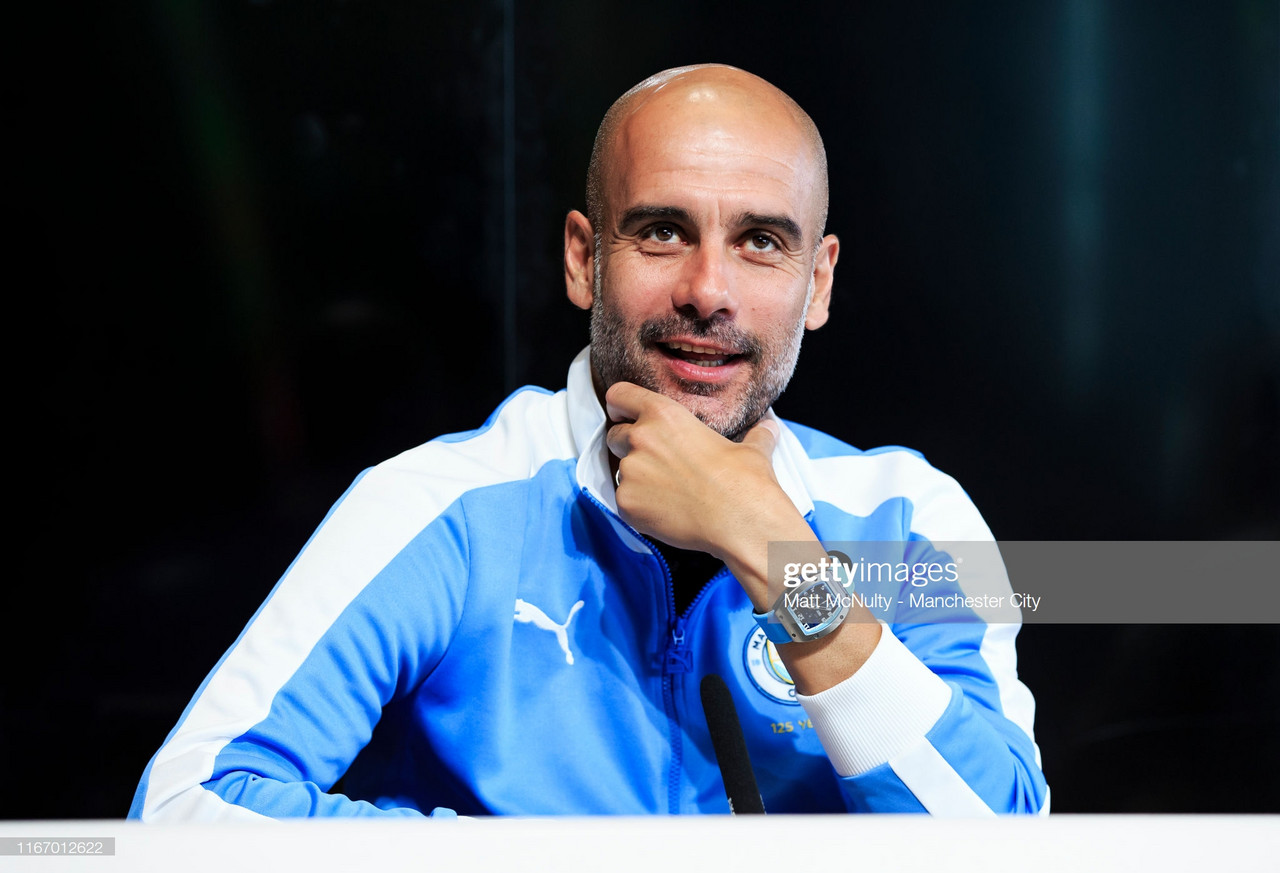 Guardiola describes Spurs as "The second best team in Europe"