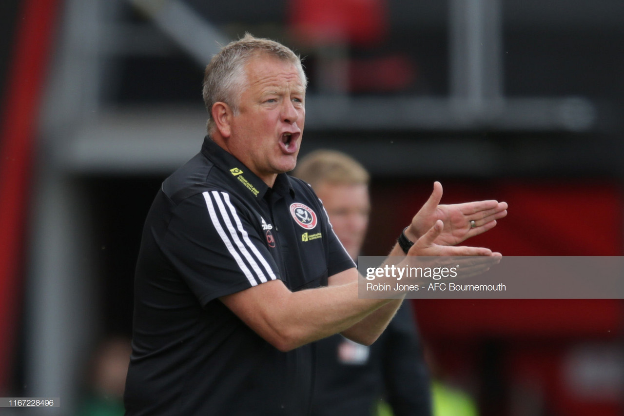 Chris Wilder 'delighted' as Sheffield United snatch late point at Bournemouth 