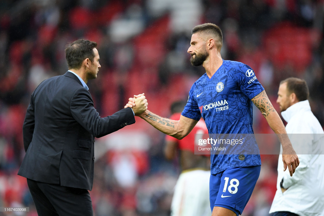 Lampard commends ‘fantastic’ Giroud