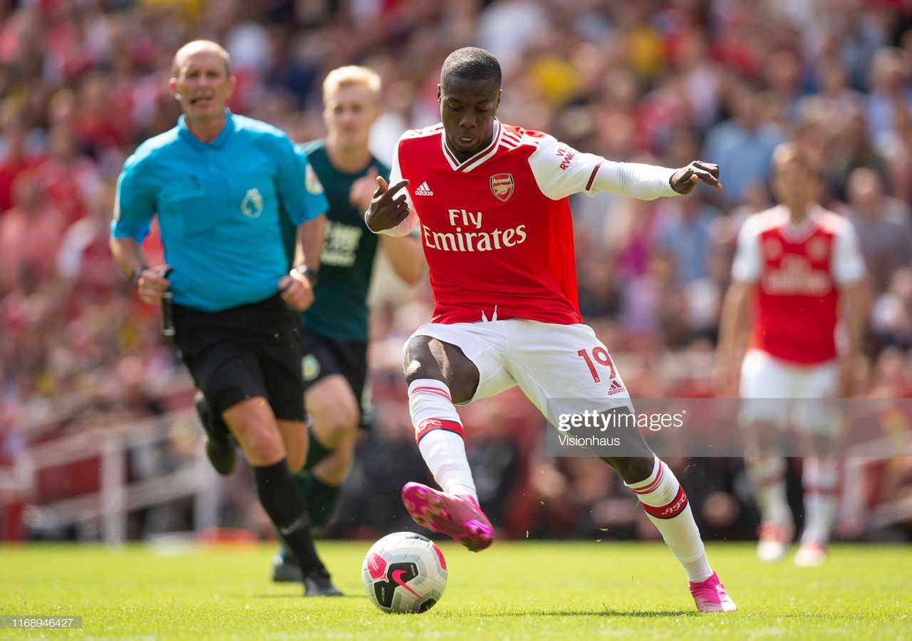 Nicolas Pepe already settling into life at Arsenal