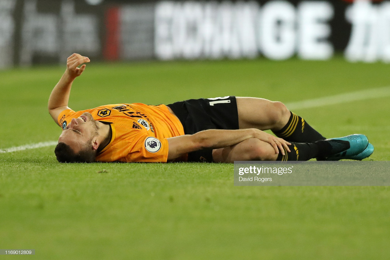 Nuno Espirito Santo gives an update on injured Diogo Jota ahead of important City fixture