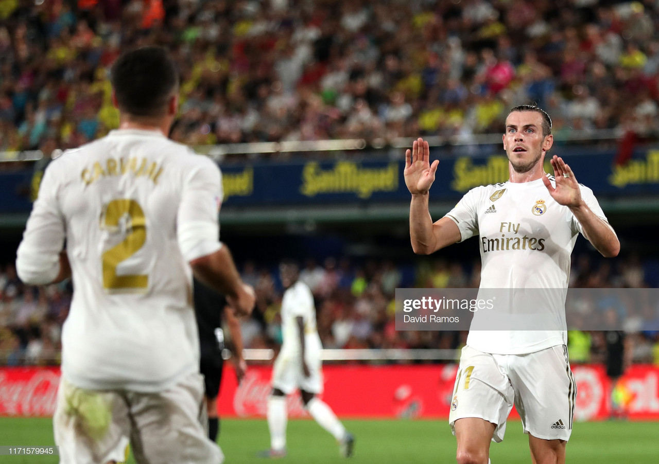 Villarreal 2-2 Real Madrid: Los Blancos
held in thriller as Gareth Bale scores and gets sent off