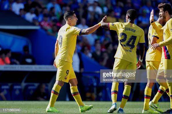 Getafe 0-2 Barcelona: Barcelona get first away win at the Coliseum