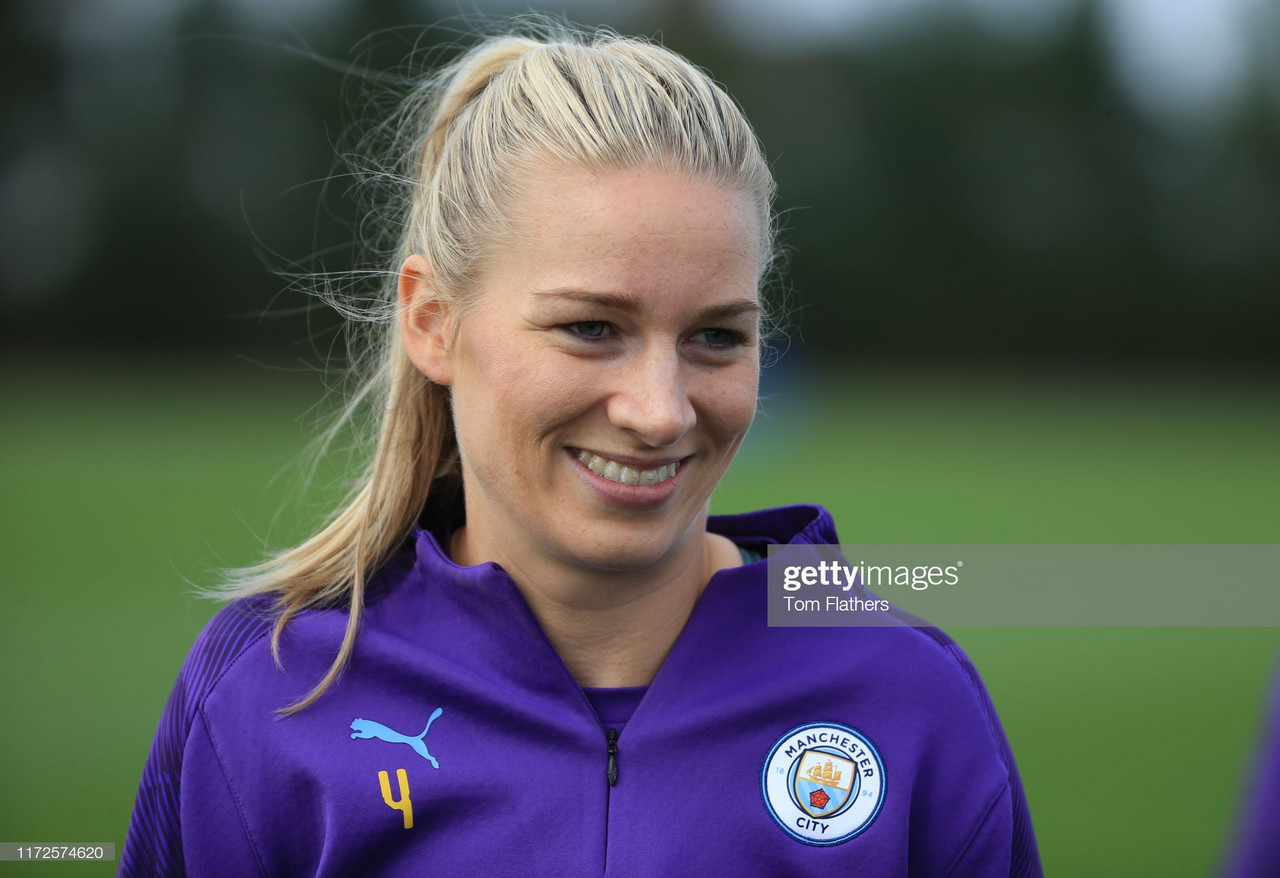 Manchester City's Gemma Bonner: "We need to be more ruthless"