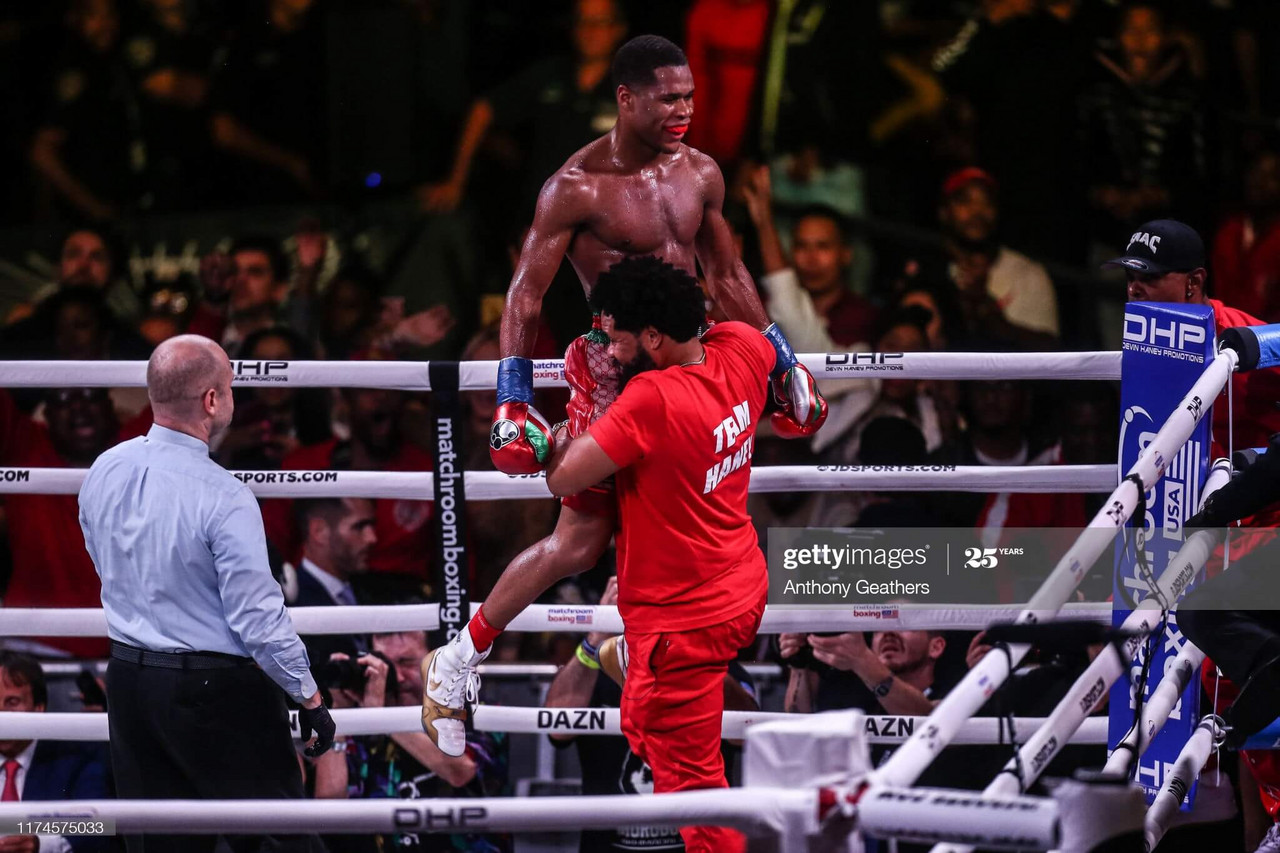 Devin Haney defends his WBC lightweight title with points decision over Yuriorkis Gamboa