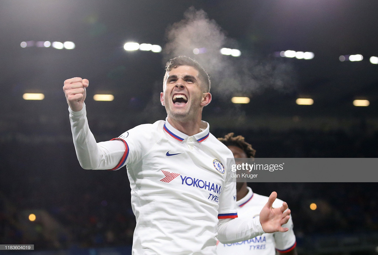 Burnley 2-4 Chelsea: Seven on the bounce for Lampard's men after devastating Pulisic hat-trick