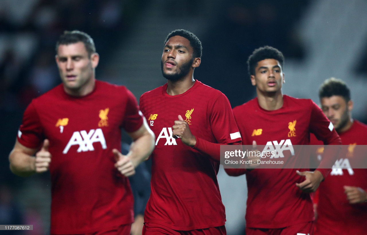 Joe Gomez aware of the need for patience for first-team opportunities