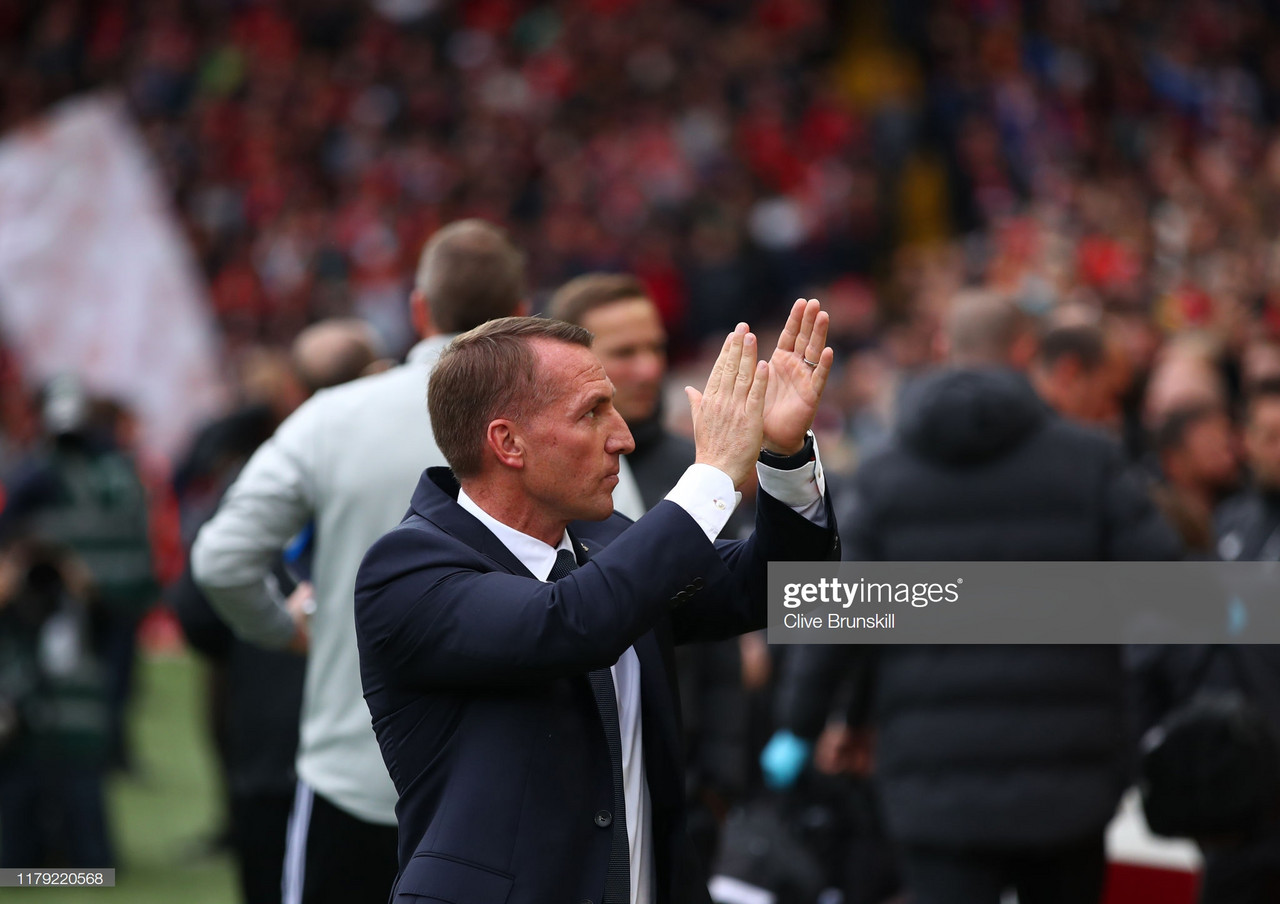 Brendan Rodgers: 'The club will show solidarity on and off the pitch' Brendan Rodgers: 'The club will show solidarity on and off the pitch'