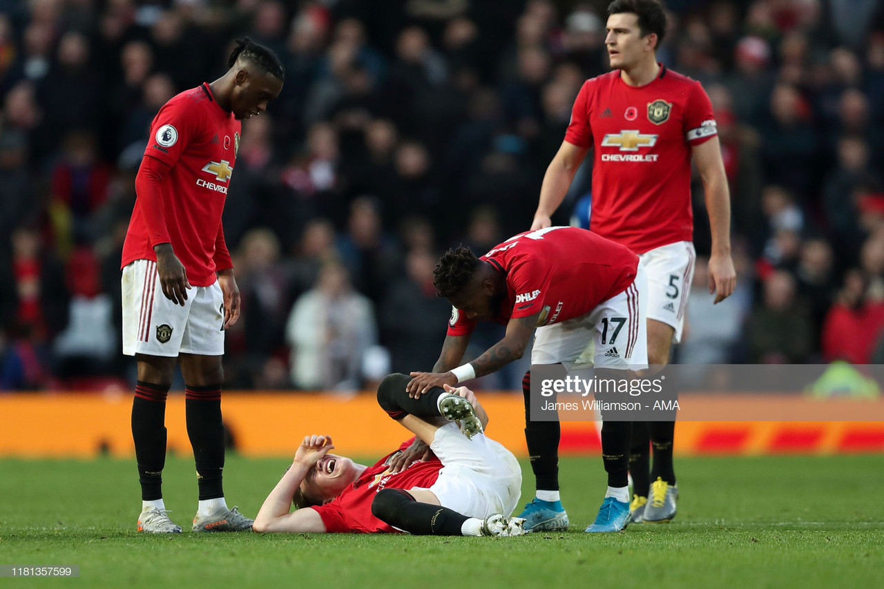 Solskjaer expects McTominay to be injured for weeks after being stretchered off against Brighton 