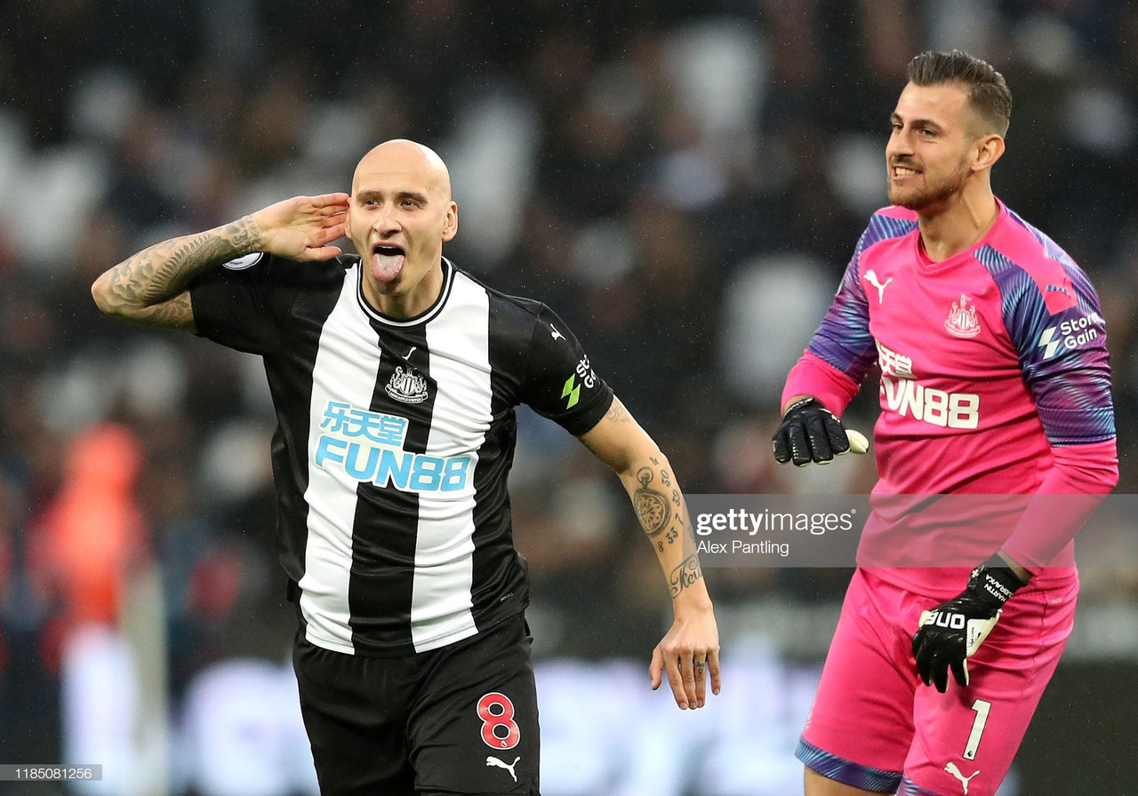 West Ham United 2-3 Newcastle United: Magpies run riot at London Stadium