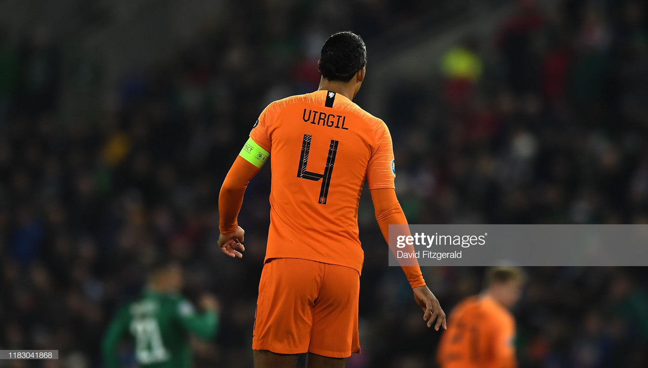 Virgil van Dijk becomes fifth Liverpool player to withdraw from international squad